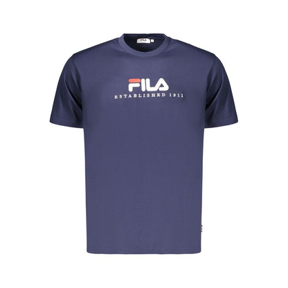 Fila Blue Cotton Men's T-Shirt
