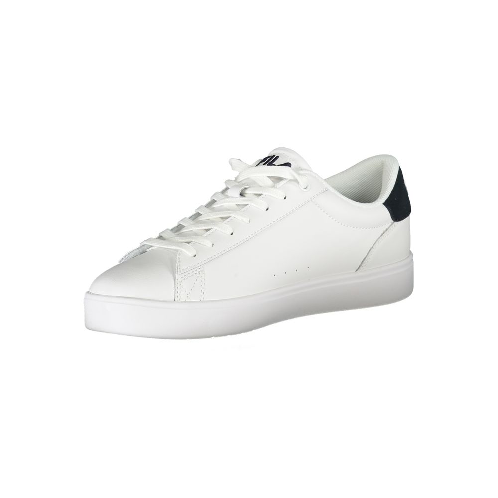 Fila Classic White Sneakers with Contrast Details