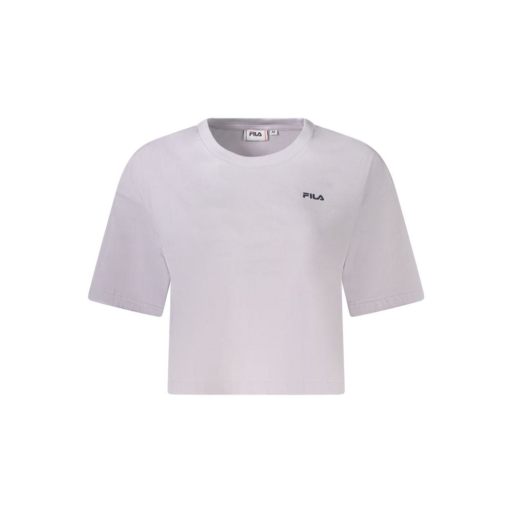 Fila Pink Cotton Tops & T-Shirt