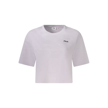 Fila Pink Cotton Tops & T-Shirt