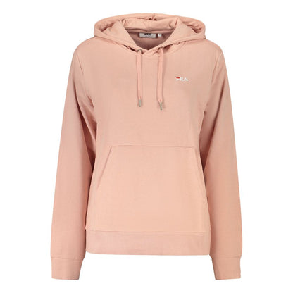 Fila Pink Cotton Women's Hoodie