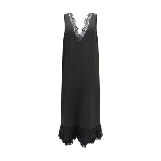 Ganni Black Acetate Casual Dress