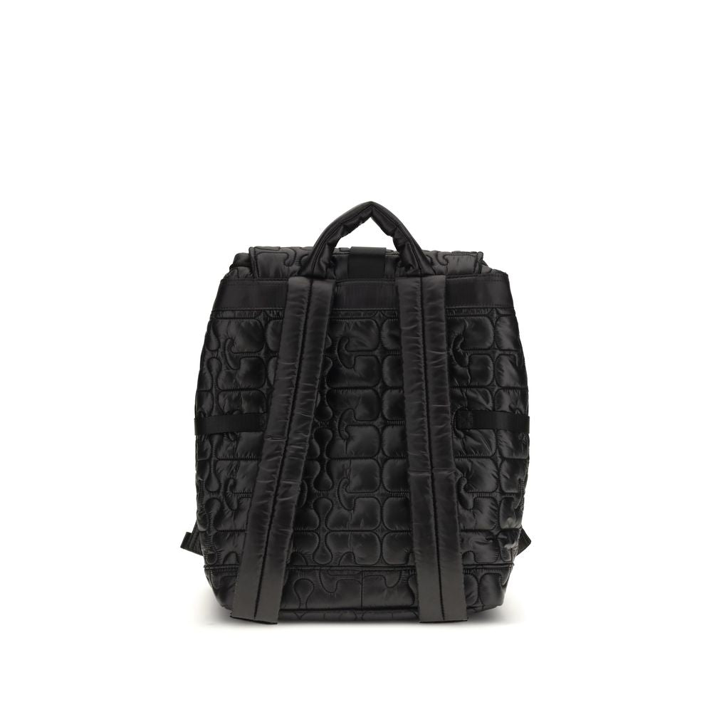 Ganni Black Recycled Polyamide Backpack