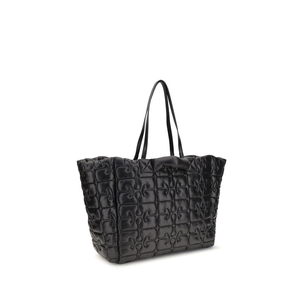 Ganni Black Recycled Polyamide Handbag