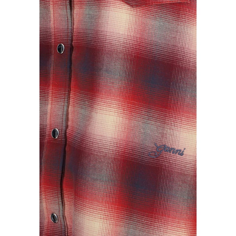 Ganni Multicolor Cotton Shirt