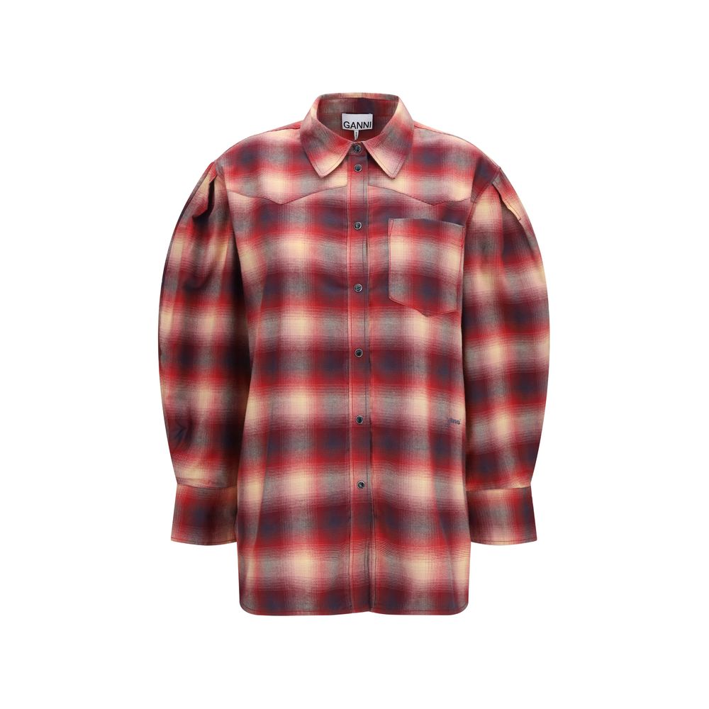 Ganni Multicolor Cotton Shirt
