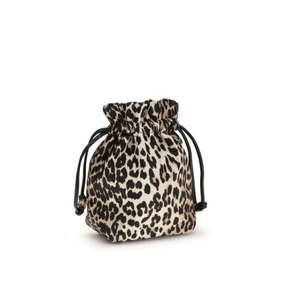 Ganni Multicolor Recycled Polyester Backet Bag