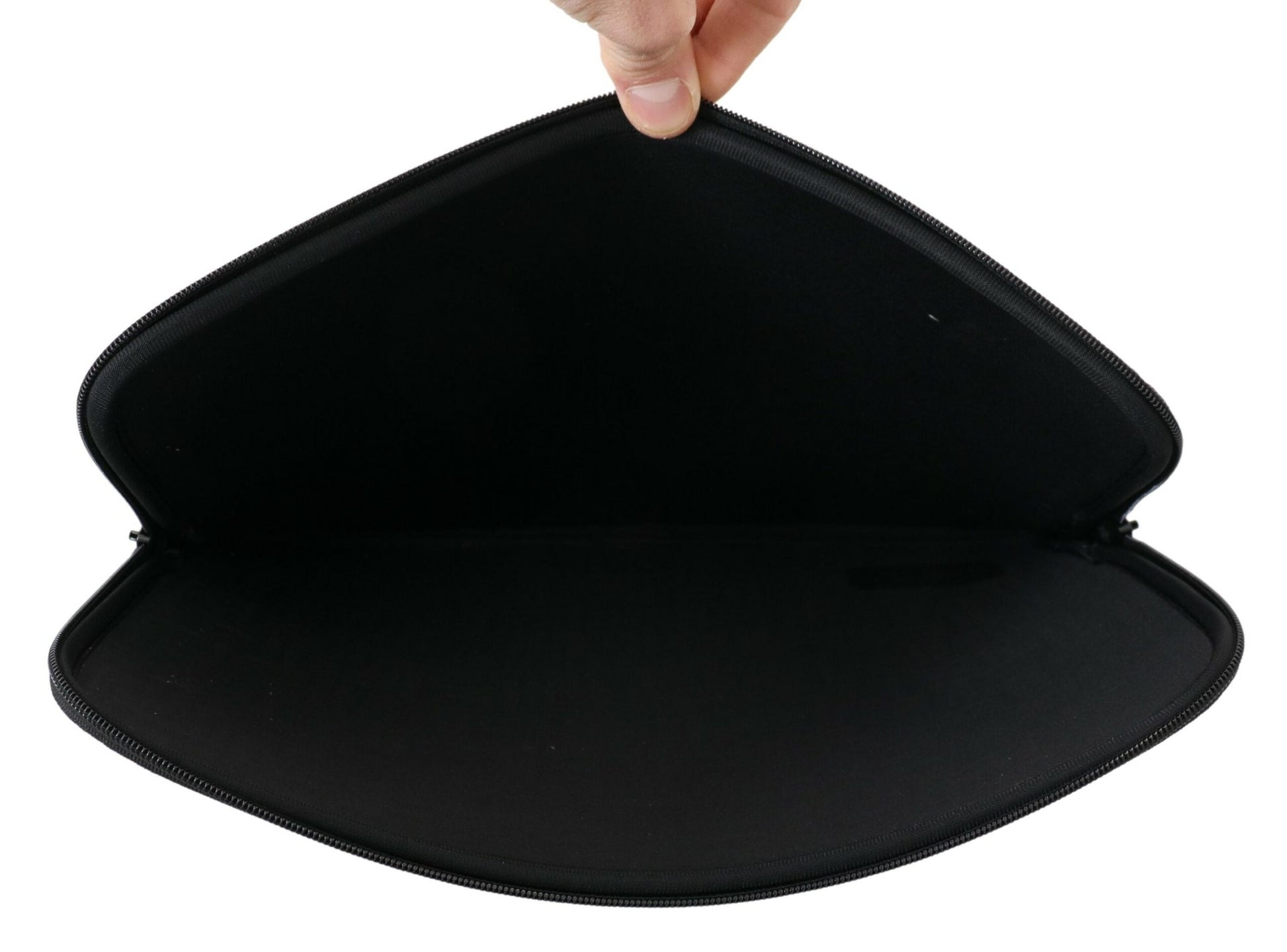 Gant Black Padded Pouch Bag Zipper Cover Sleeve Case