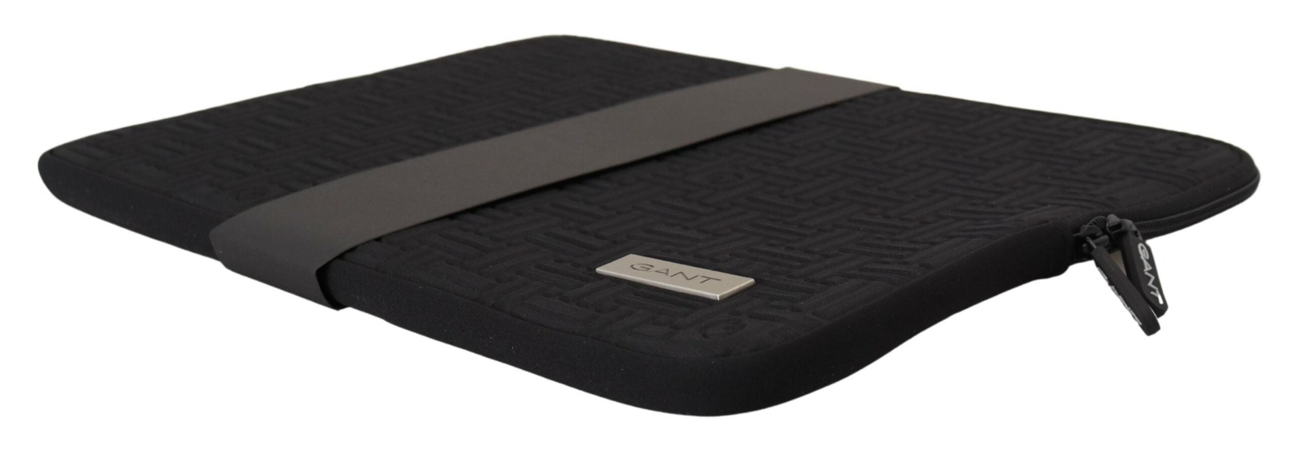 Gant Sort Padded Pouch Taske Zipper Cover Sleeve Case-Modeoutlet