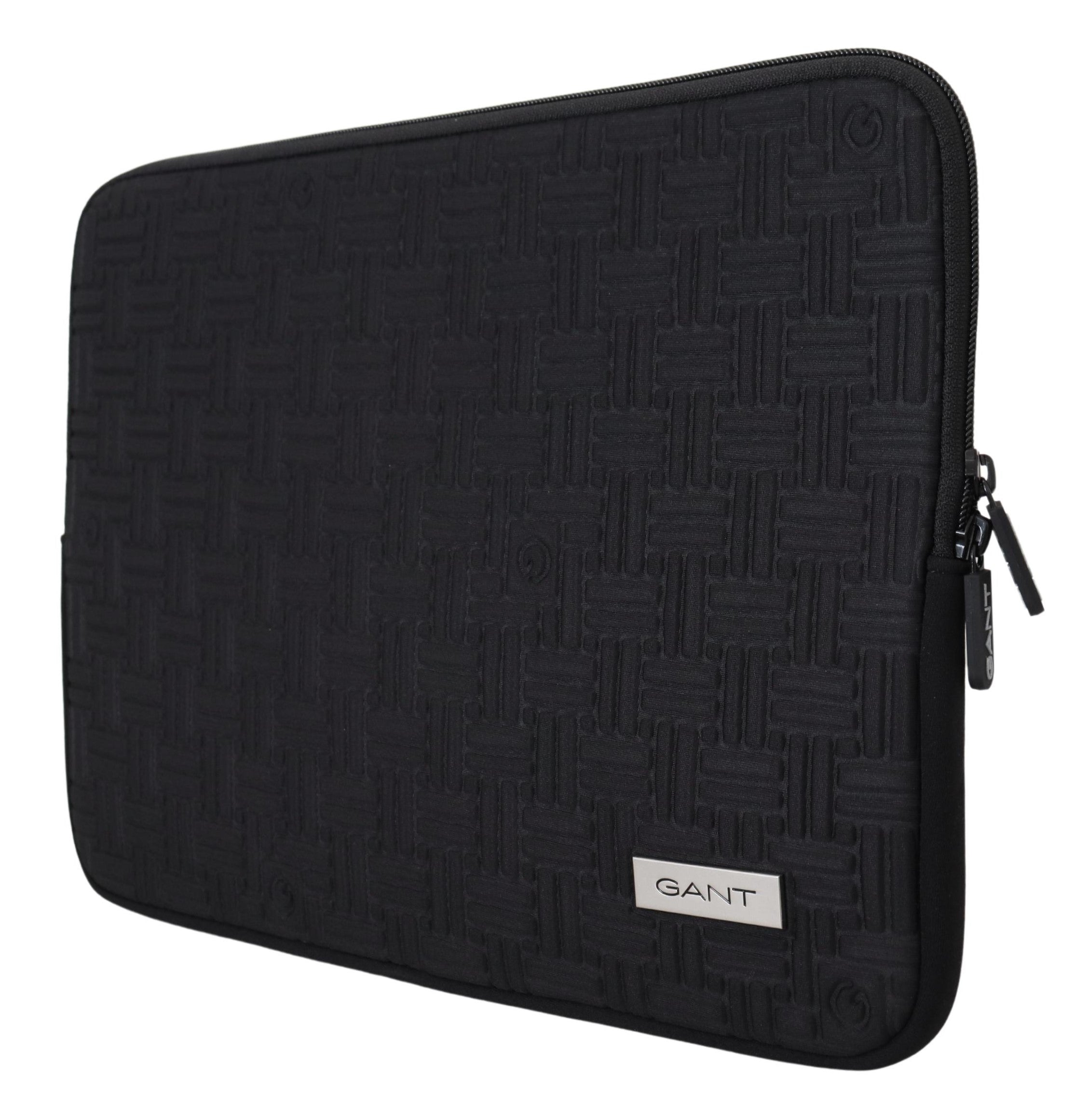 Gant Sort Padded Pouch Taske Zipper Cover Sleeve Case-Modeoutlet