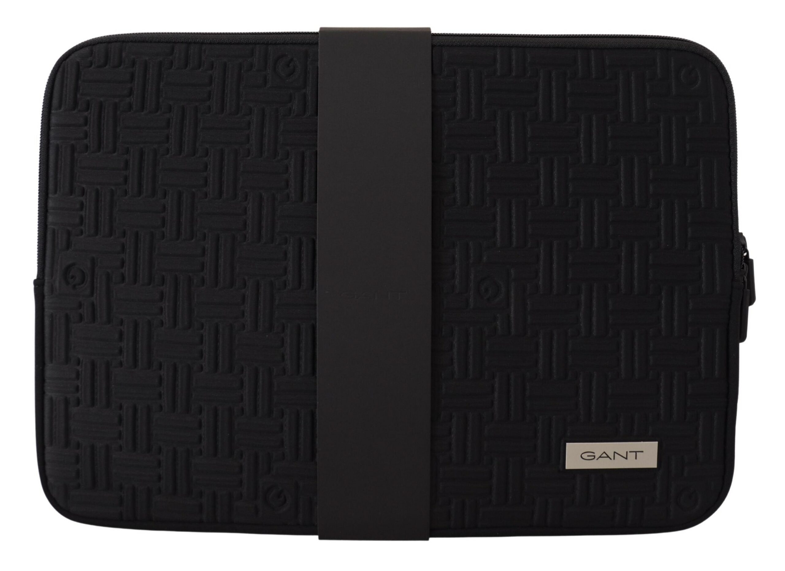 Gant Sort Padded Pouch Taske Zipper Cover Sleeve Case-Modeoutlet