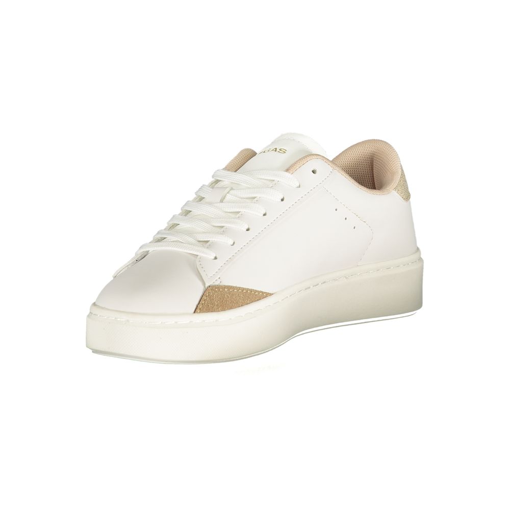 Gas Bianco Polyurethane Women Sneakers