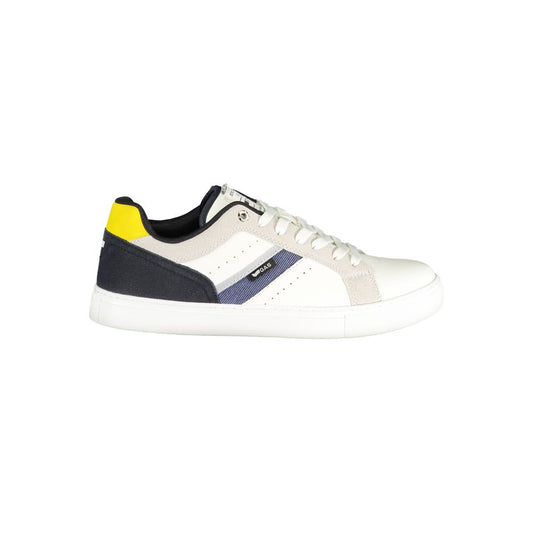 Gas White Polyurethane Men's Sneakers