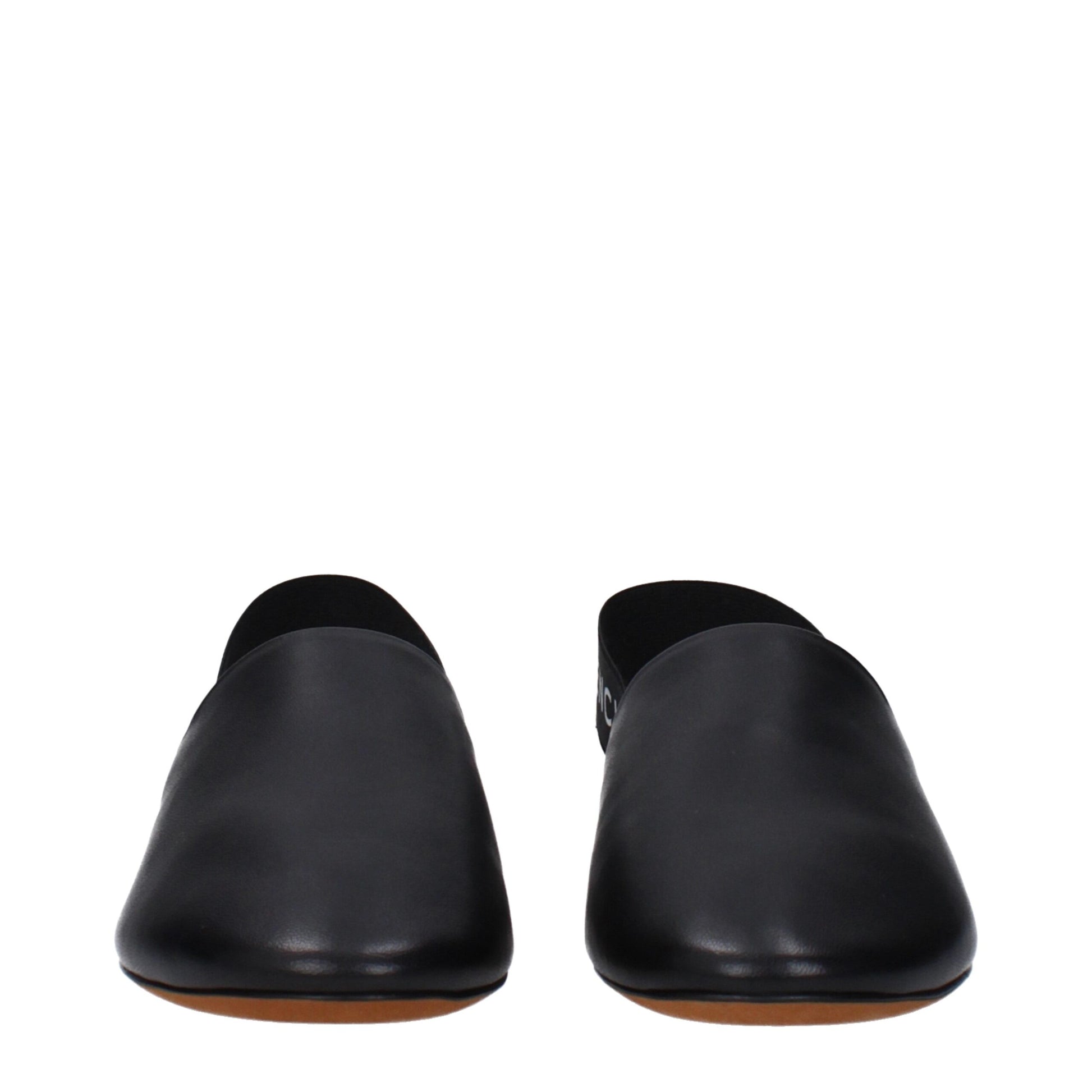Givenchy Black Leather Mules