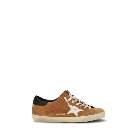 Golden Goose Brown Calf Leather Bos Taurus Low Top Sneakers