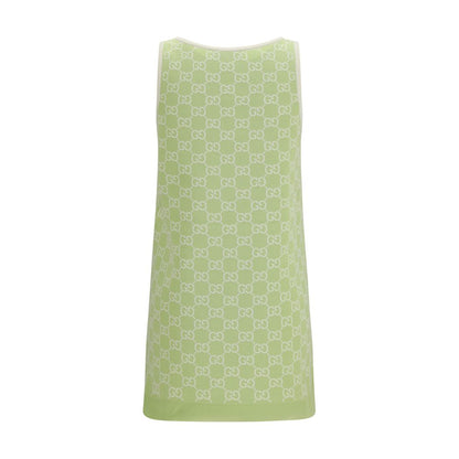 Gucci Bicolor Cotton Casual Dress