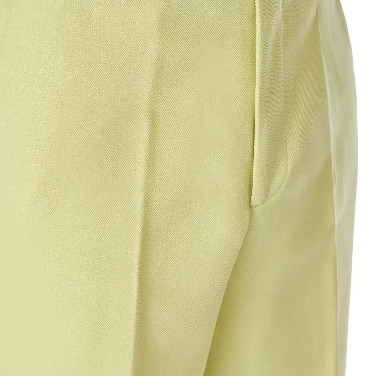 Gucci Lime Yellow Polyester Pants