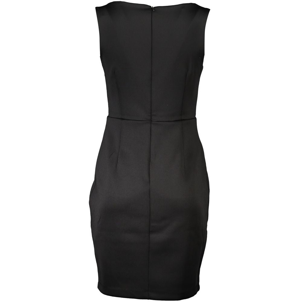 Guess Chic Sort Contrast Detail Dress with Wide Neckline-Modeoutlet