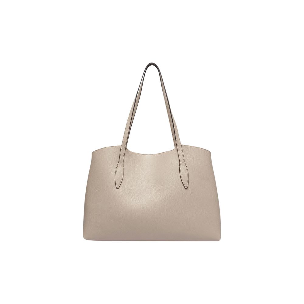 Guess Gold Polyethylene Handbag
