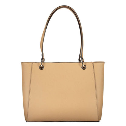 Guess Jeans Beige Poliuretano Women's Bag