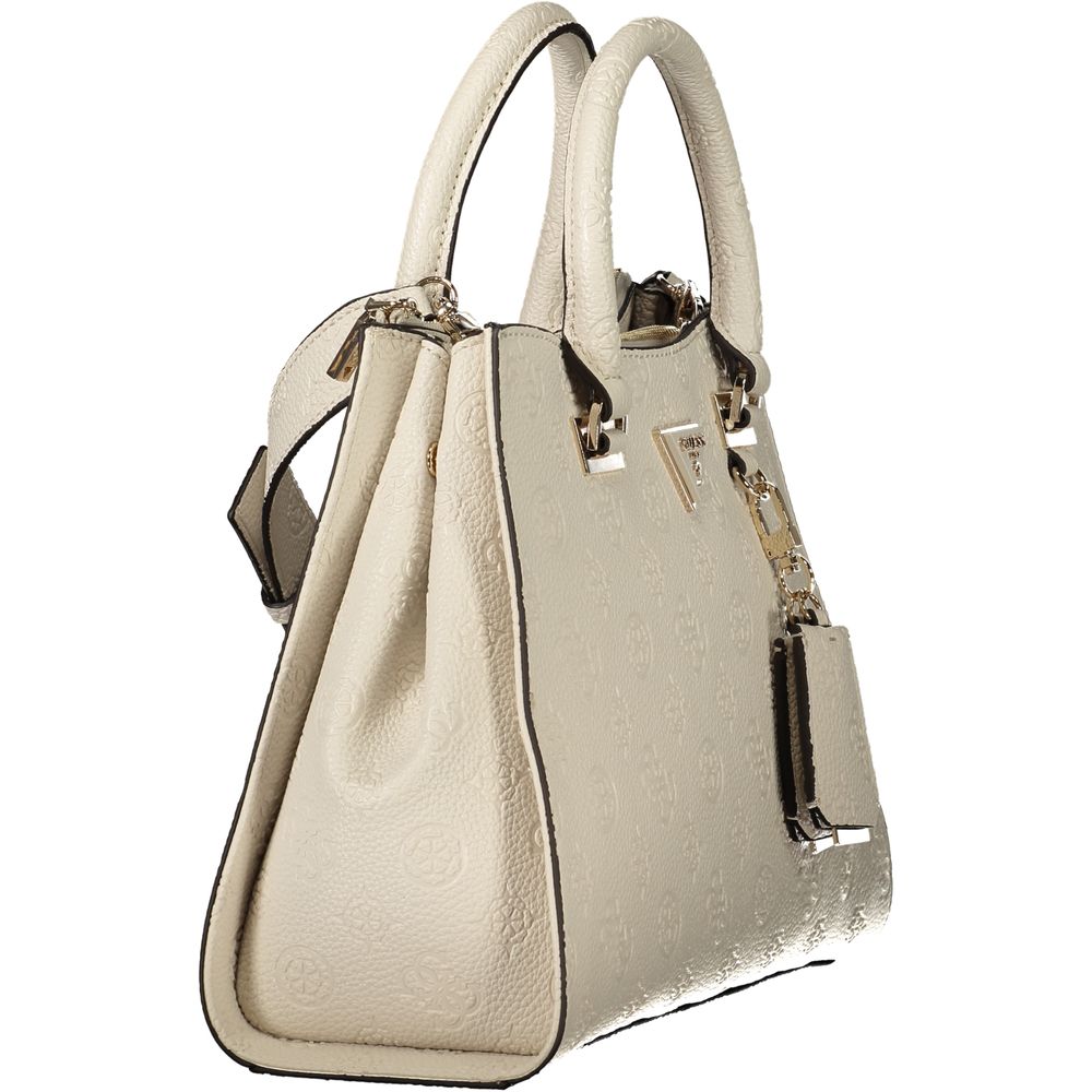 Guess Jeans Beige Polyethylene Handbag