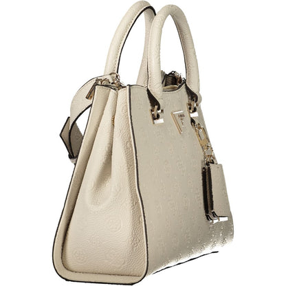 Guess Jeans Beige Polyethylene Handbag