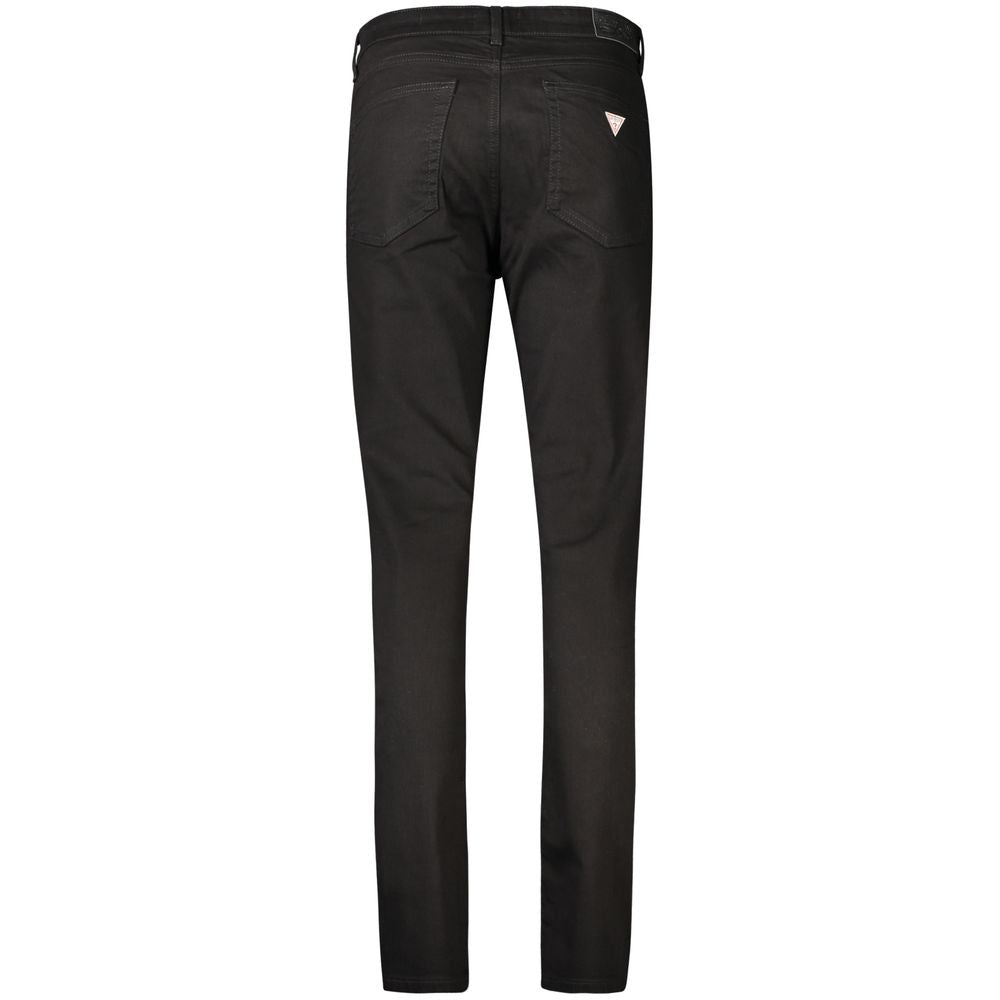 Guess Jeans Black Cotton Jeans & Pant