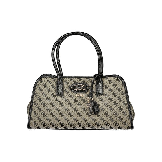 Guess Jeans Black Polyester Handbag