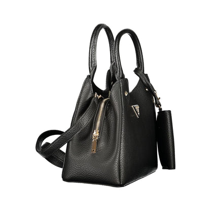 Guess Jeans Black Polyethylene Handbag