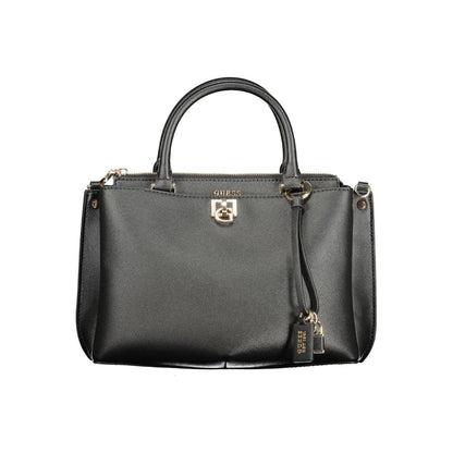 Guess Jeans Black Polyurethane Women Handbag