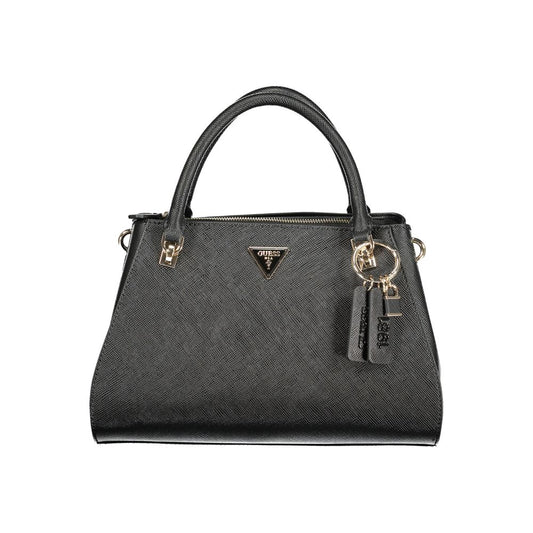 Guess Jeans Black Polyurethane Women Handbag