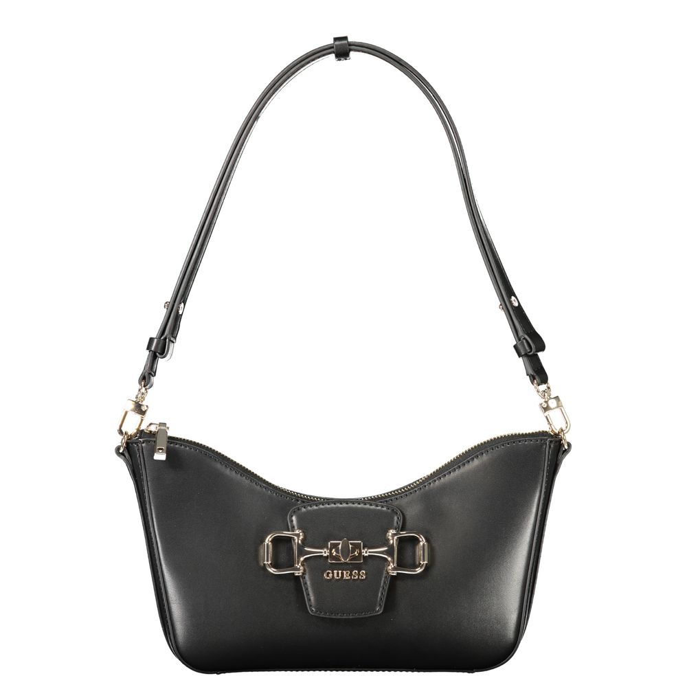 Guess Jeans Black Polyurethane Women's Handbag