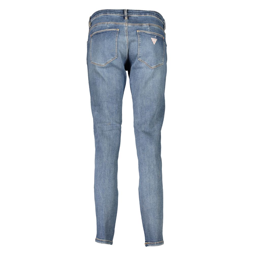 Guess Jeans Blu Cotton Women's Skinny Jeans
