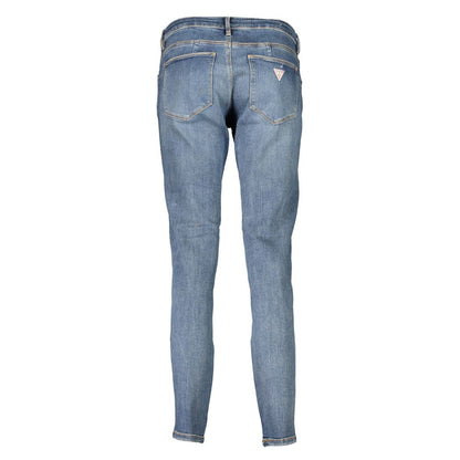 Guess Jeans Blu Cotton Women's Skinny Jeans