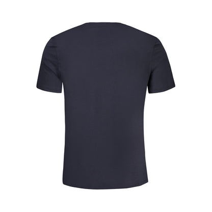 Guess Jeans Blu Organic Cotton Men T-Shirt