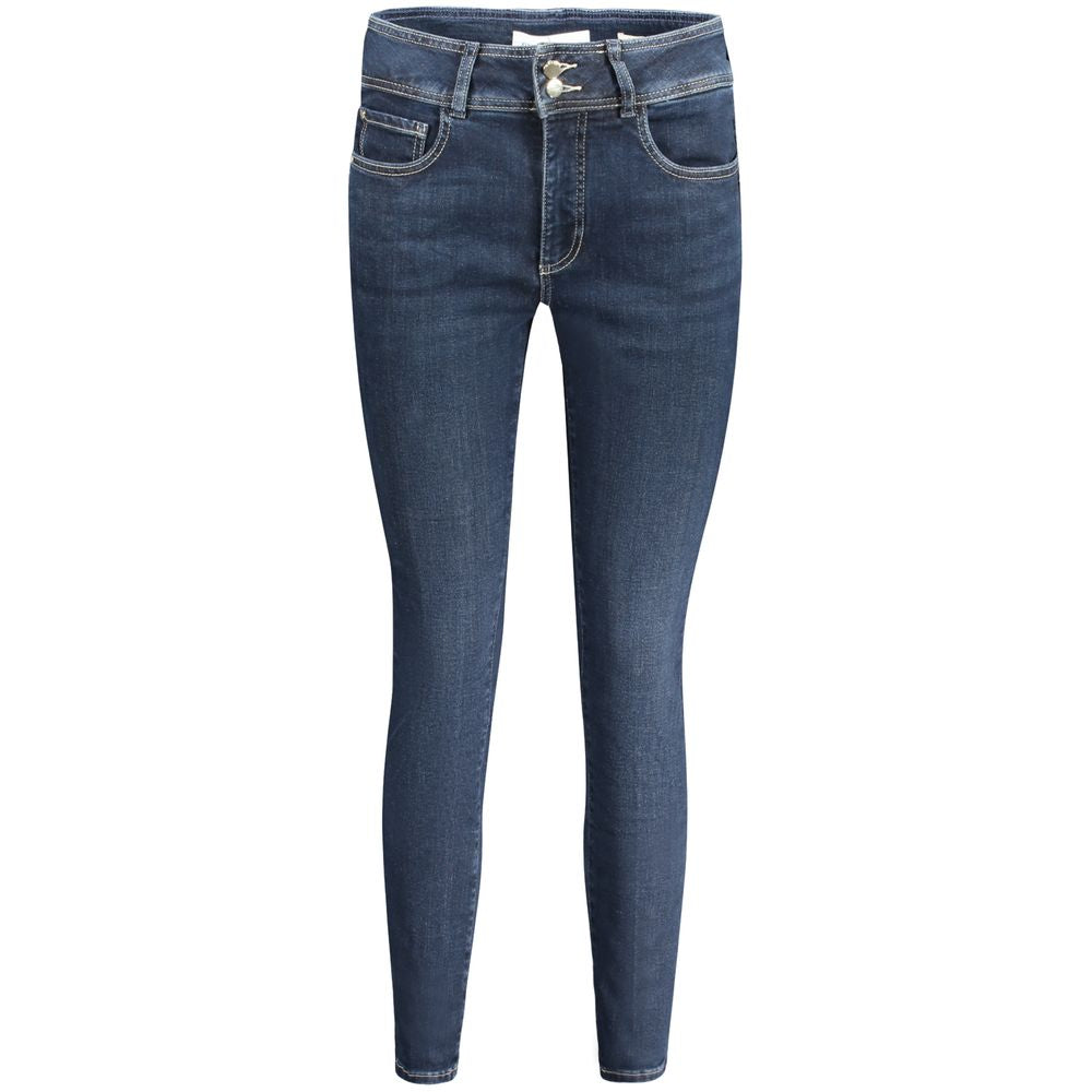 Guess Jeans Blue Cotton Women Skinny Jeans