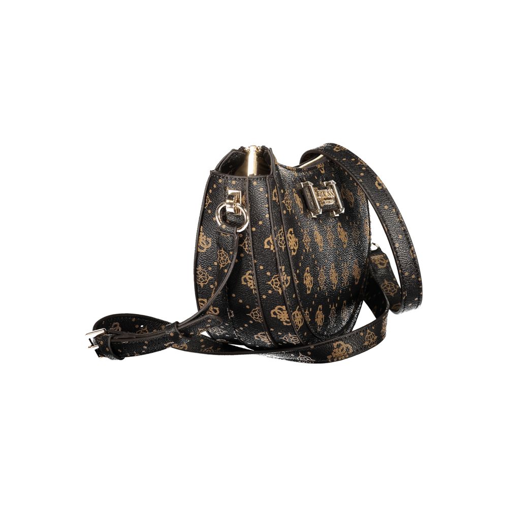 Guess Jeans Marrone Poliuretano Women Handbag