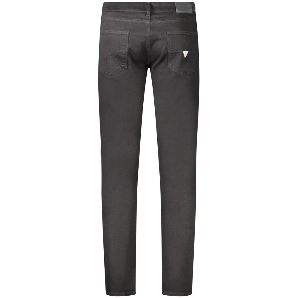 Guess Jeans Nero Cotton Men's Skinny Jeans
