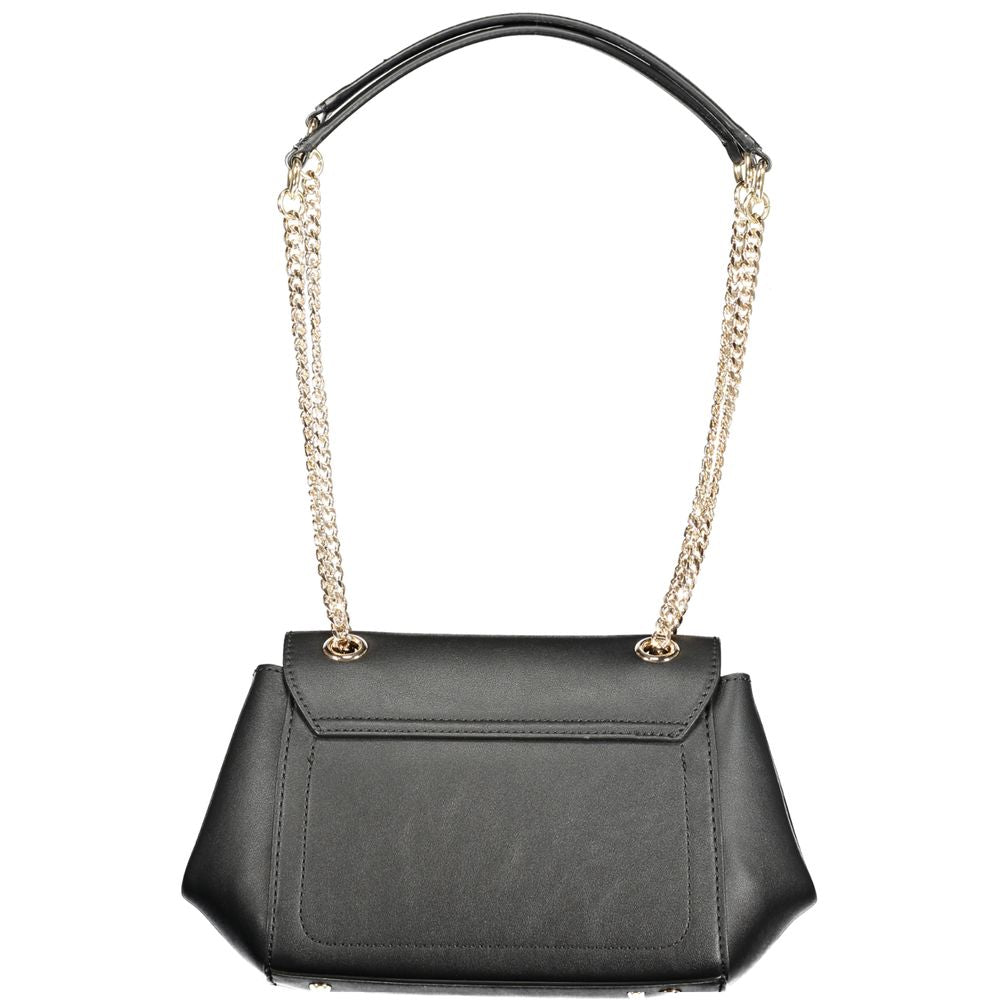 Guess Jeans Nero Poliuretano Women Handbag