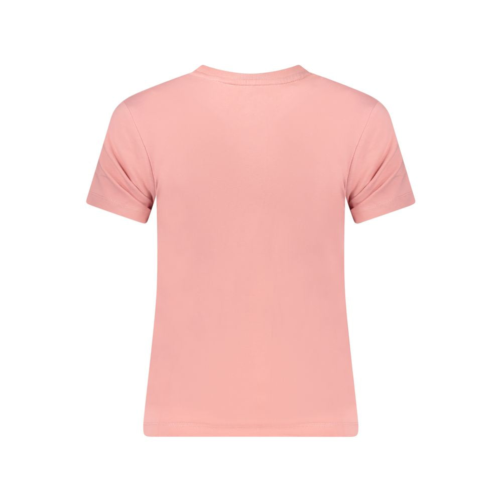 Guess Jeans Pink Cotton Tops & T-Shirt