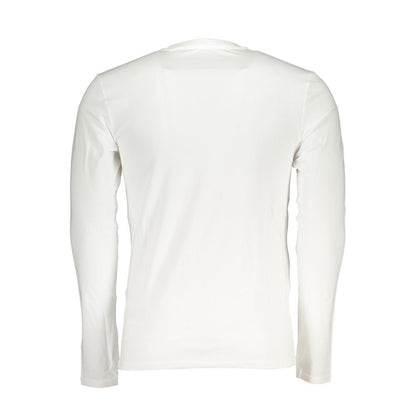 Guess Jeans White Cotton Men's T-Shirt