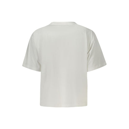 Guess Jeans White Cotton Women T-Shirt