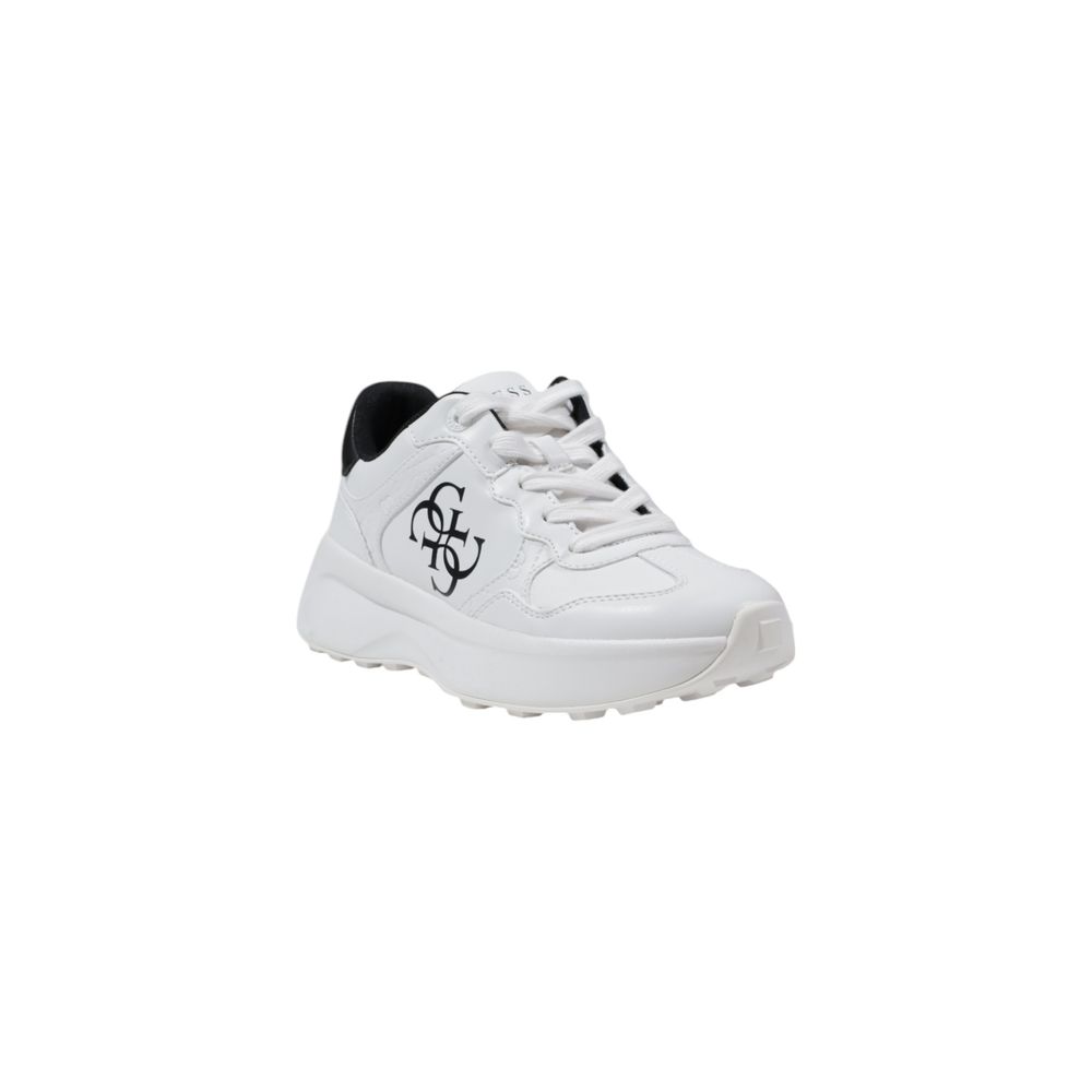 Guess White Polyethylene Sneakers