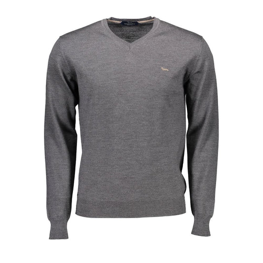 Harmont & Blaine Grigio Wool Mens Sweater
