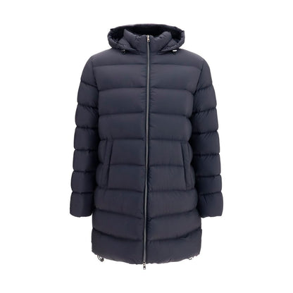 Herno Black Polyamide Full-Length Jacket
