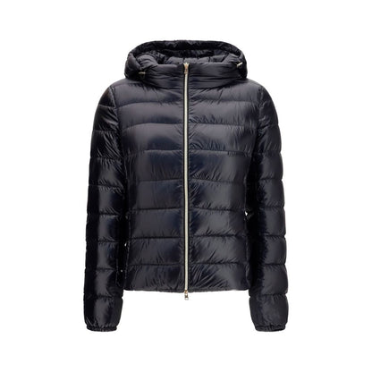 Herno Black Polyamide Full-Length Jacket