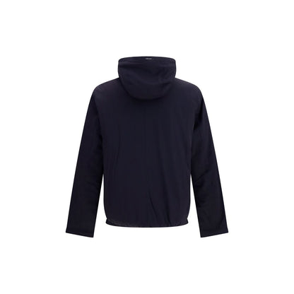 Herno Blue Goose Down Full-Length Jacket