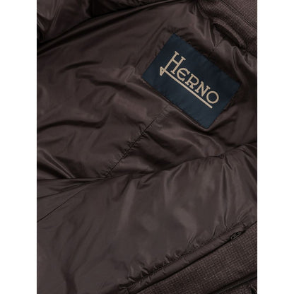 Herno Brown Wool Coat