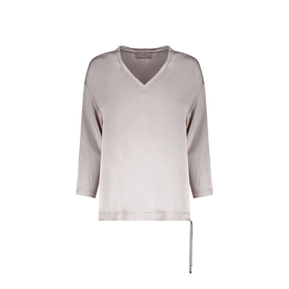 Herno Gray Acetate Tank Tops