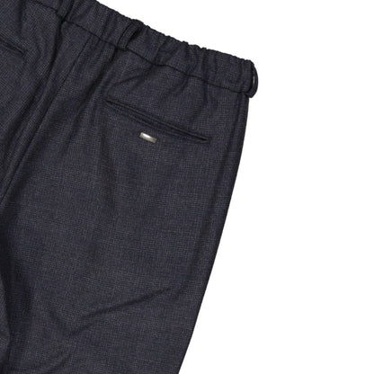 Herno Gray Virgin Wool Casual Pants